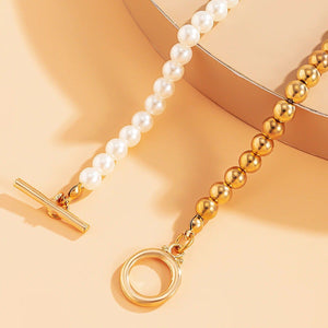 The Brook Pearl Clasp Necklace - I Spy Jewelry