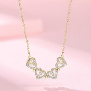 Double Wearing Heart Necklace - I Spy Jewelry