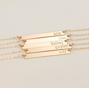 Personalized Name Necklace - I Spy Jewelry