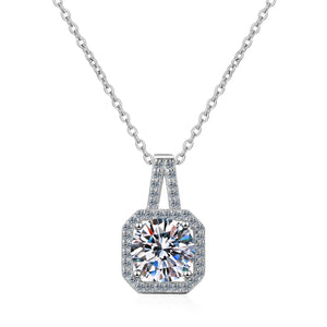 The Olivia Cushion Cut Necklace - I Spy Jewelry