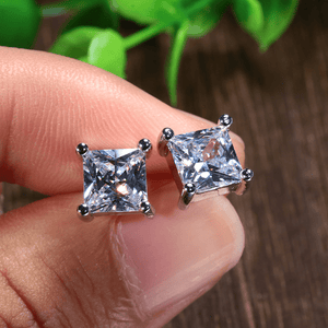 The Penelope Princess Cut Earrings - I Spy Jewelry