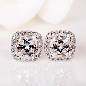 The Olivia Cushion Cut Earrings - I Spy Jewelry